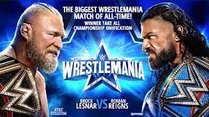WWE WrestleMania poster