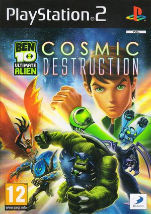 Ben 10 Ultimate Alien - Cosmic Destruction (PS2) poster