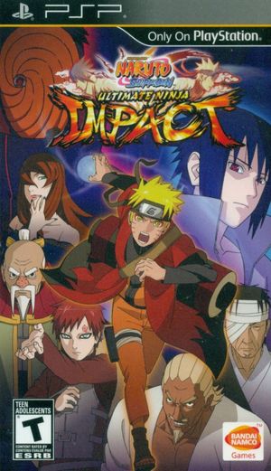 Naruto Shippuden-Ultimate Ninja Impact poster