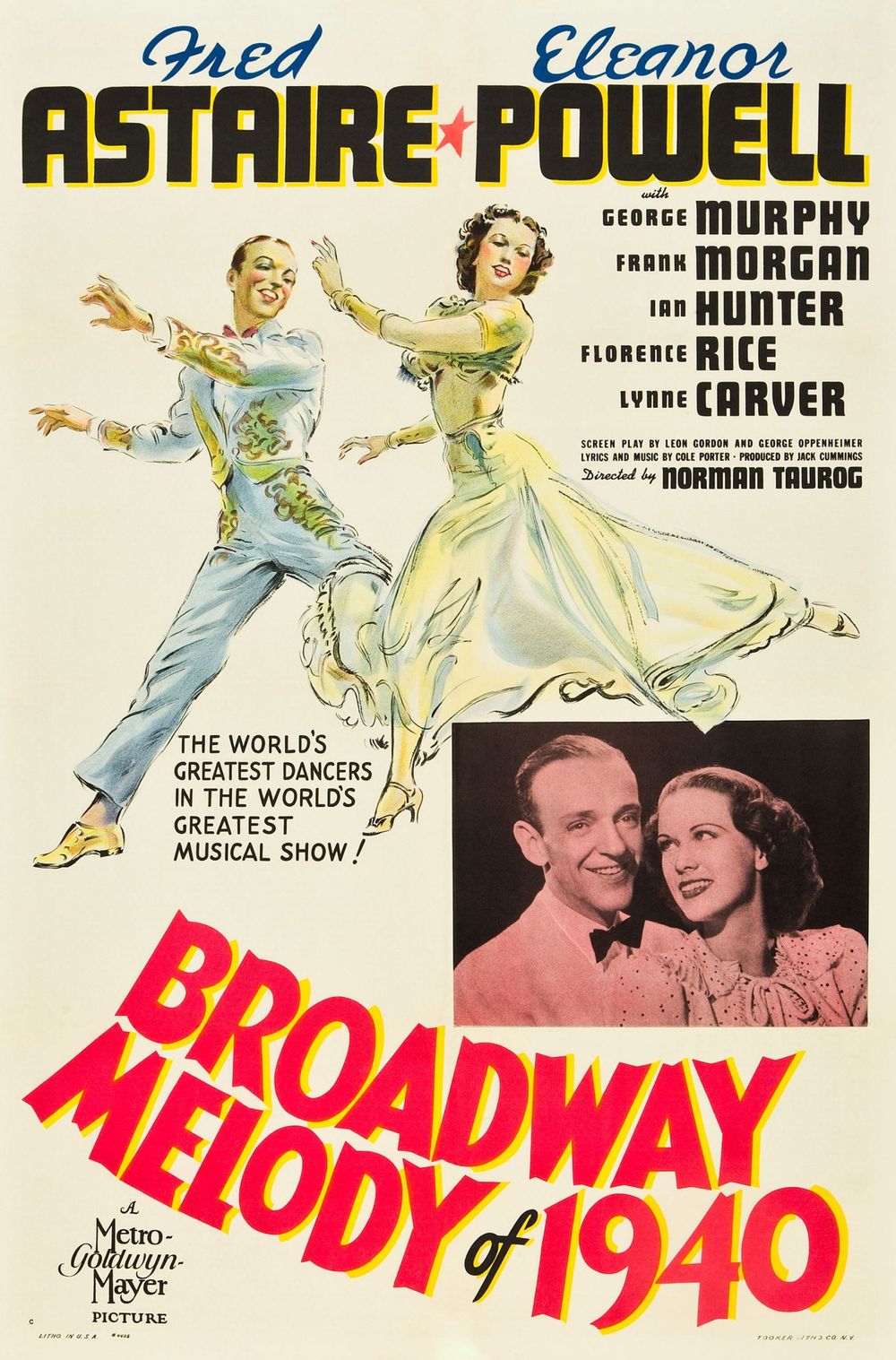 Broadway Melody Of 1940 poster