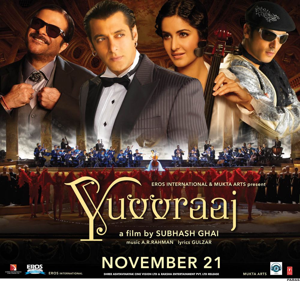 Yuvvraaj poster