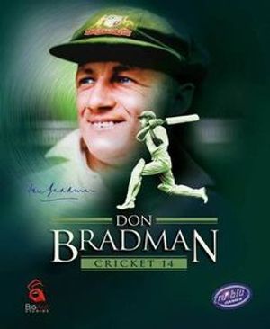 Don Bradman Cricket poster