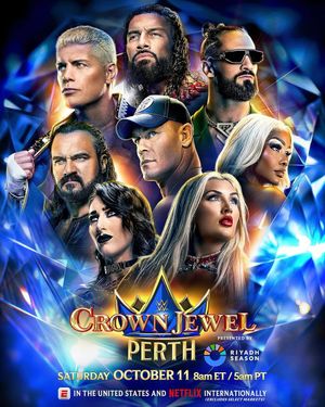 WWE Crown Jewel 2025 poster