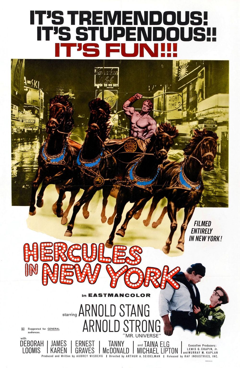 Hercules in New York poster