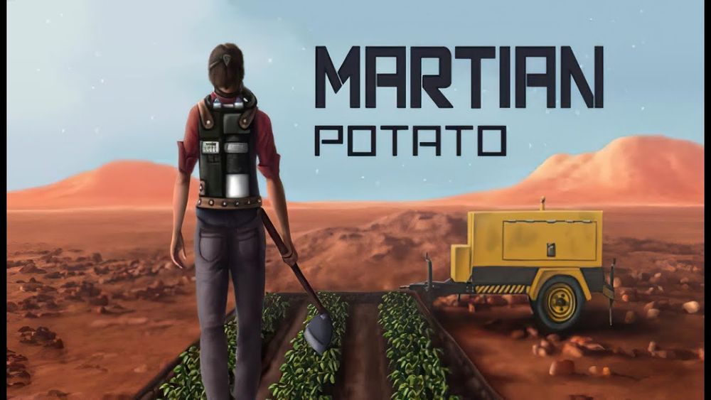 Martian Potato-PLAZA poster