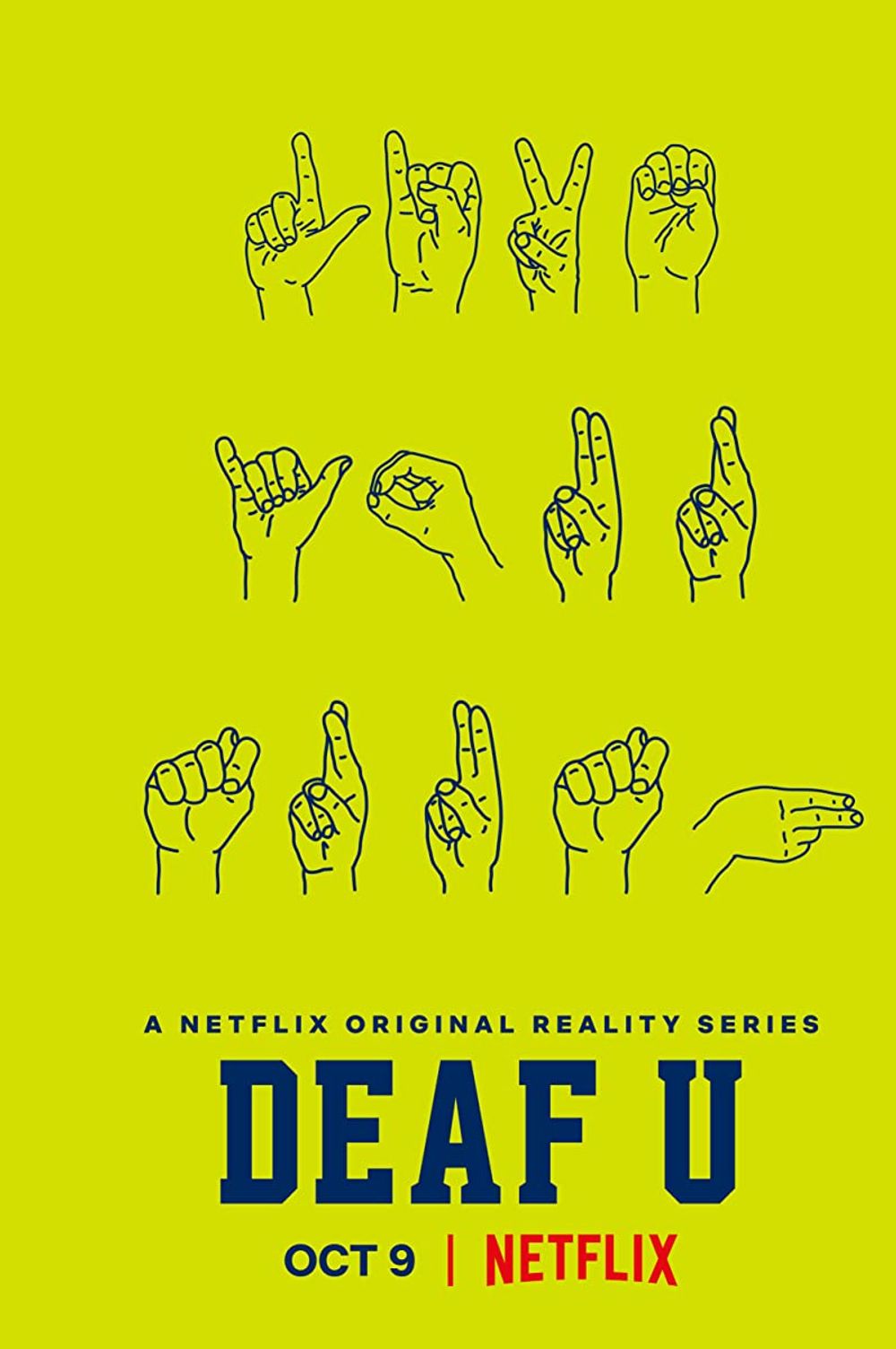 Deaf U poster