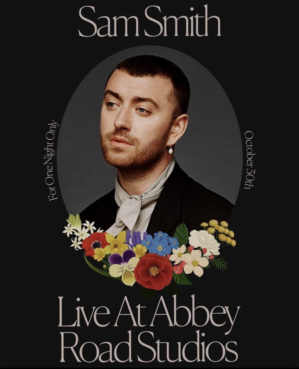Sam Smith Live At Abbey Road Studios poster