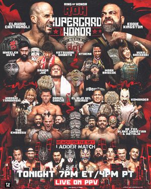 ROH Supercard of Honor 2023 poster