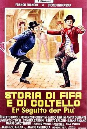 Storia di fifa e di coltello Er seguito der piu poster