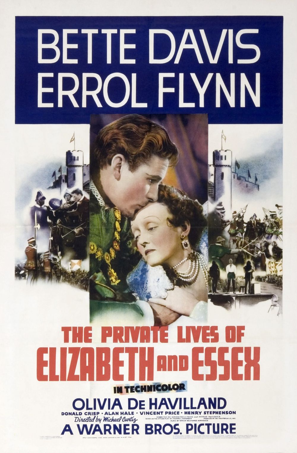 The Private Lives Of Elizabeth And Essex poster