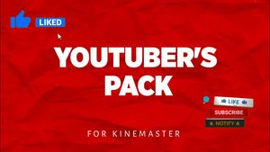 Mega YouTubers Pack for Kinemaster poster