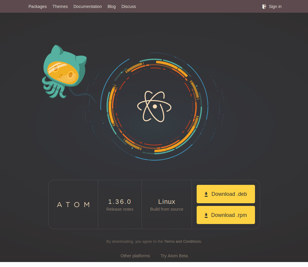 Atom Setup poster