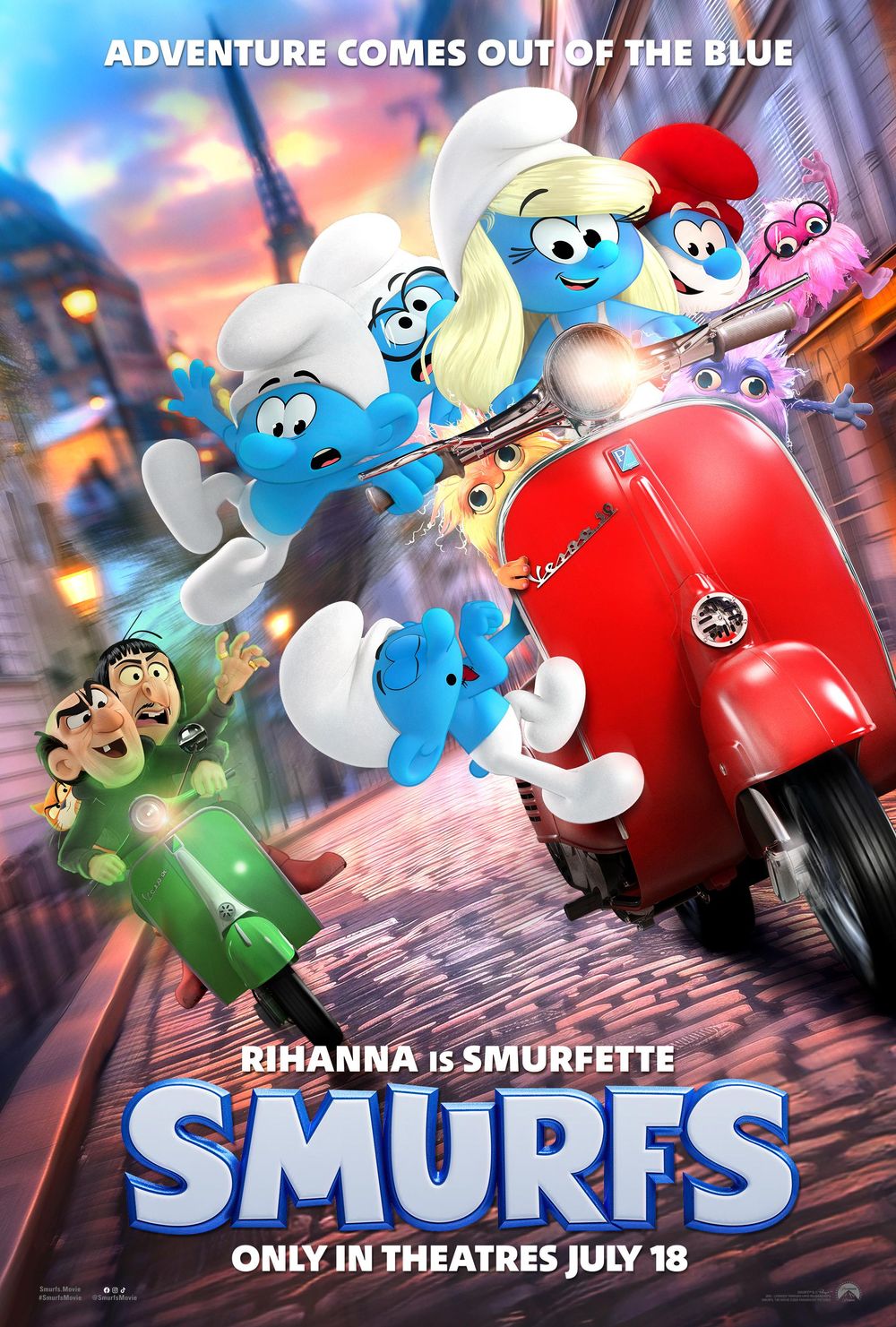 Smurfs poster