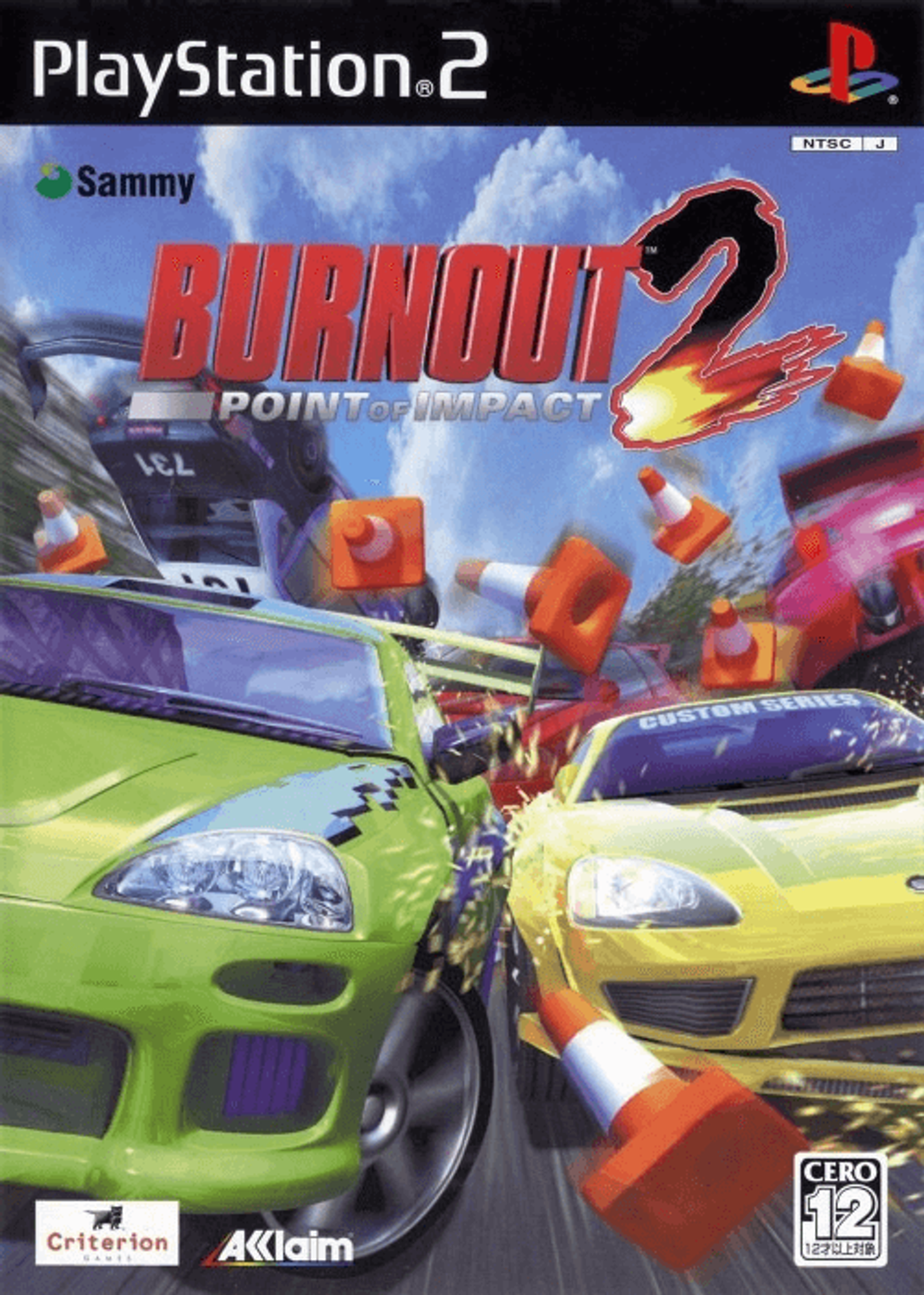 Burnout 2 - Point of Impact (PS2) poster