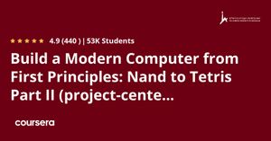 Coursera - Build a Modern Computer from First Principles & poster
