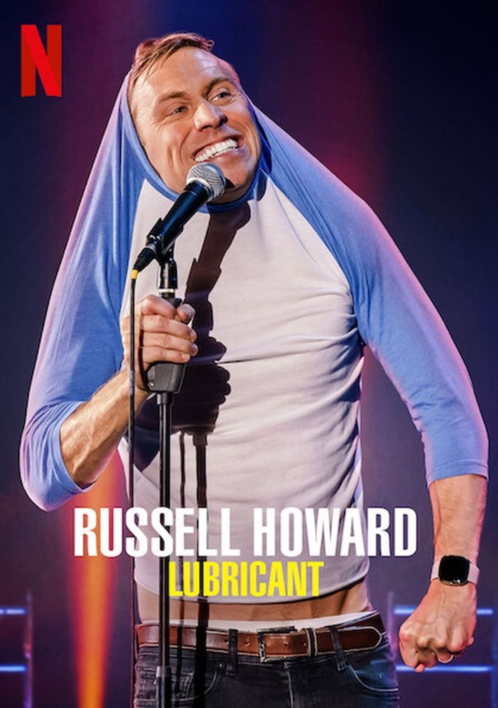 Russell Howard Lubricant poster