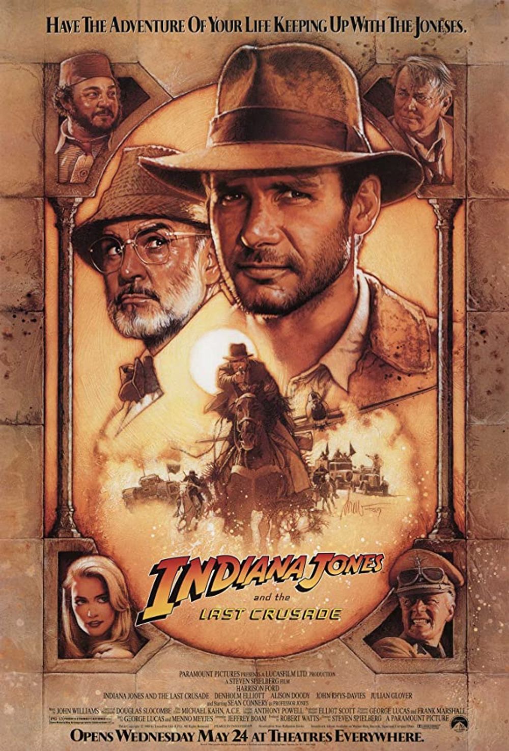 Indiana Jones and the Last Crusade poster