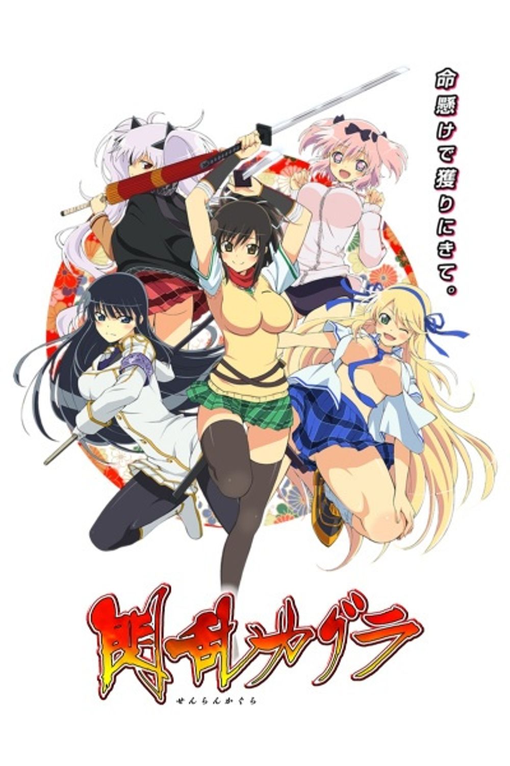 Senran Kagura Ninja Flash! poster