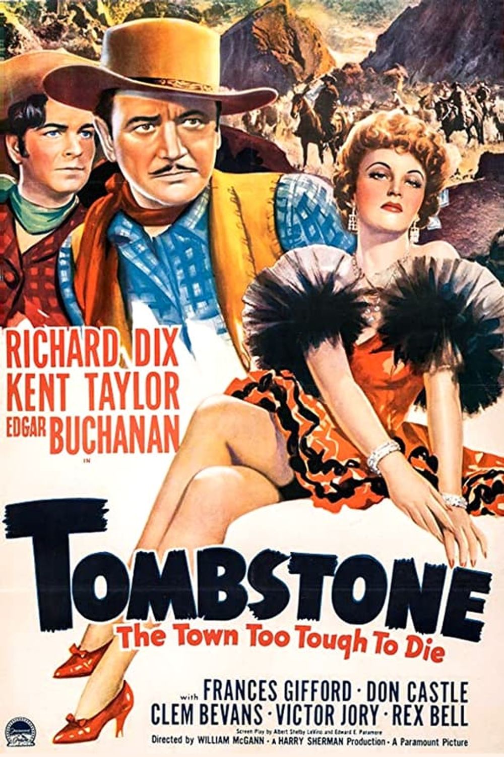 Tombstone the Town Too Tough to Die poster