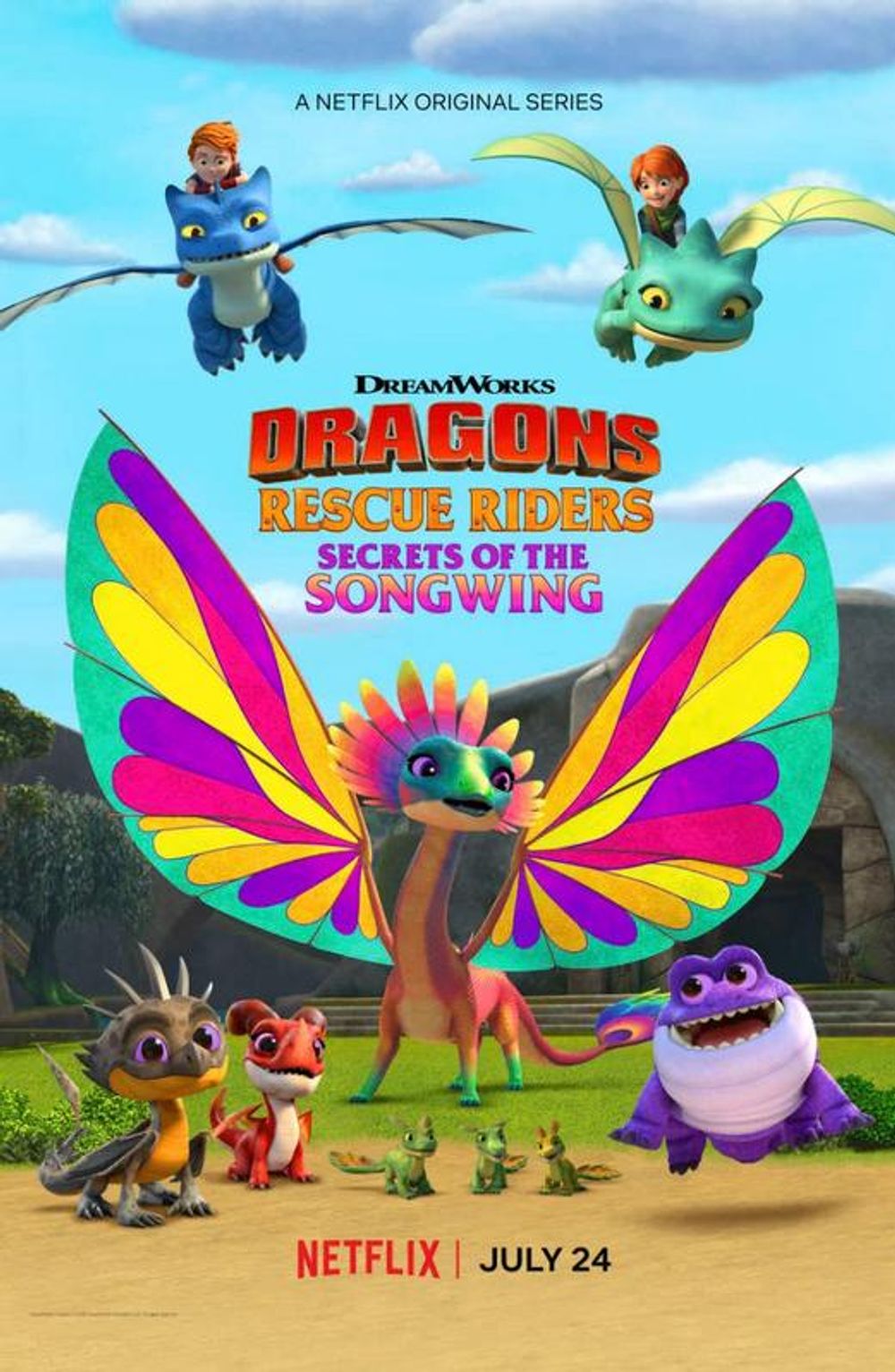 Dragons Rescue Riders Secrets Of The Songwing poster