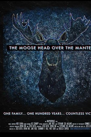 The Moose Head Over the Mantel poster