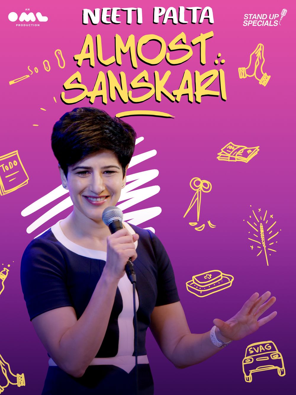 Neeti Palta Almost Sanskari poster