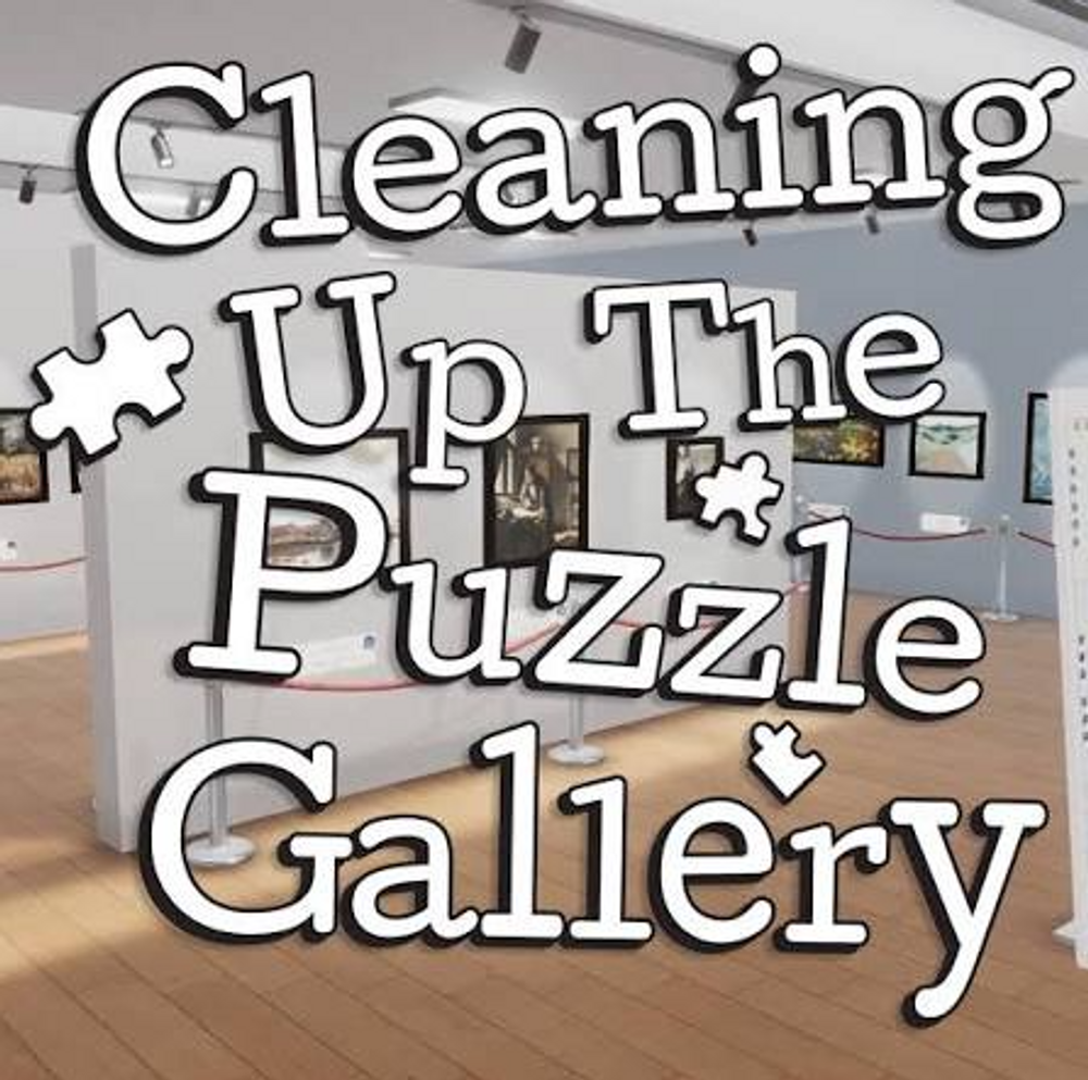 Cleaning Up The Puzzle Gallery (PC) poster