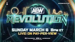 AEW Revolution poster