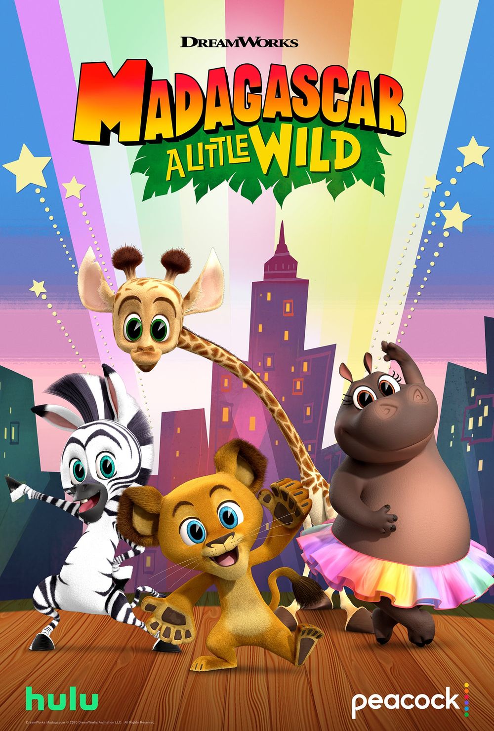 Madagascar A Little Wild poster