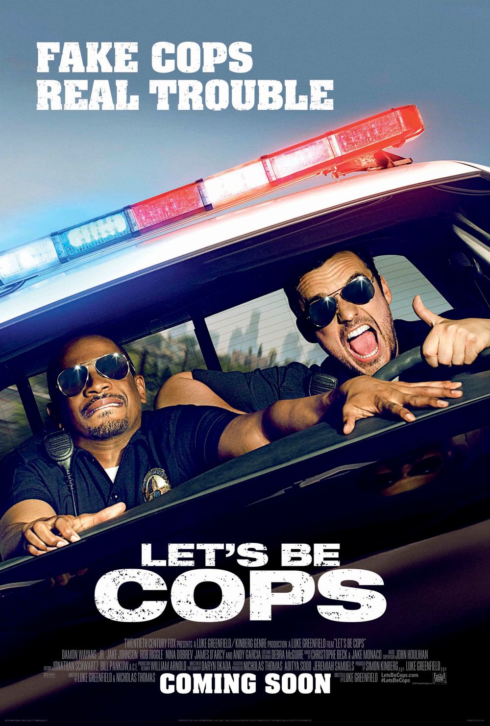 Let's Be Cops poster