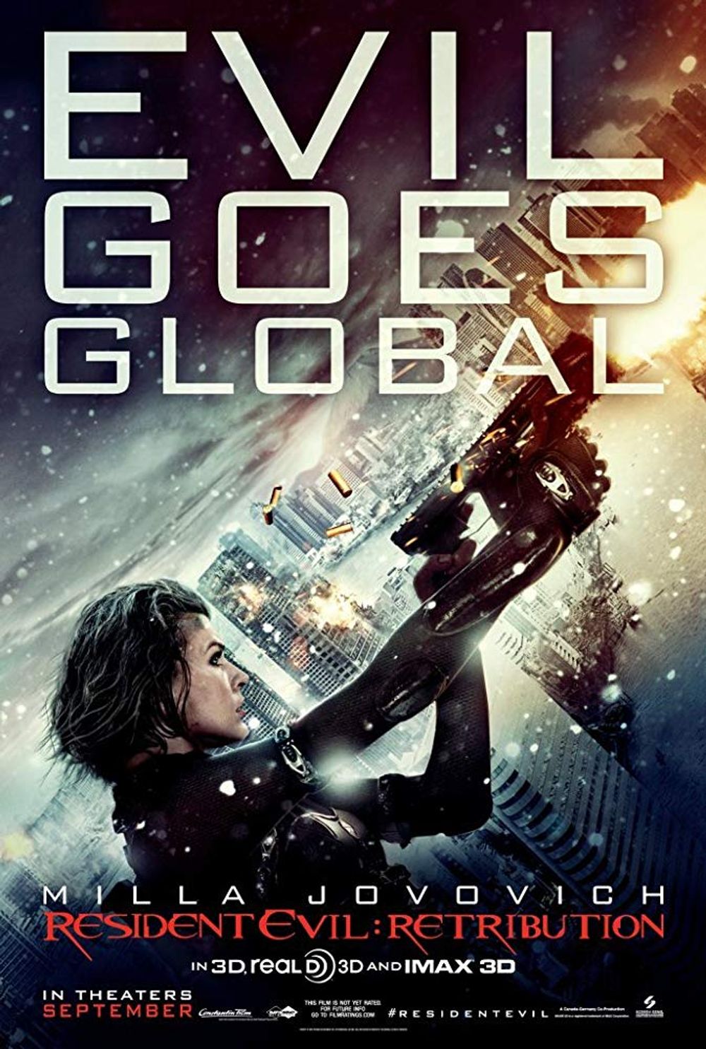 Resident Evil Retribution poster