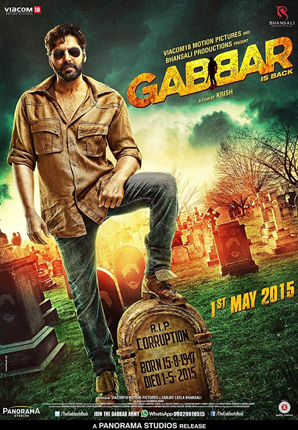 Gabbar is Back poster