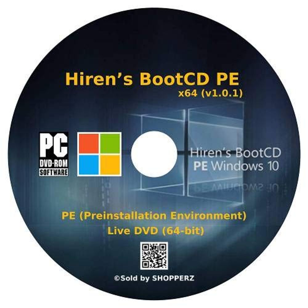 Hiren’s BootCD Windows poster