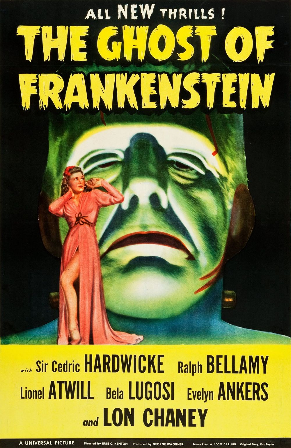 The Ghost of Frankenstein poster