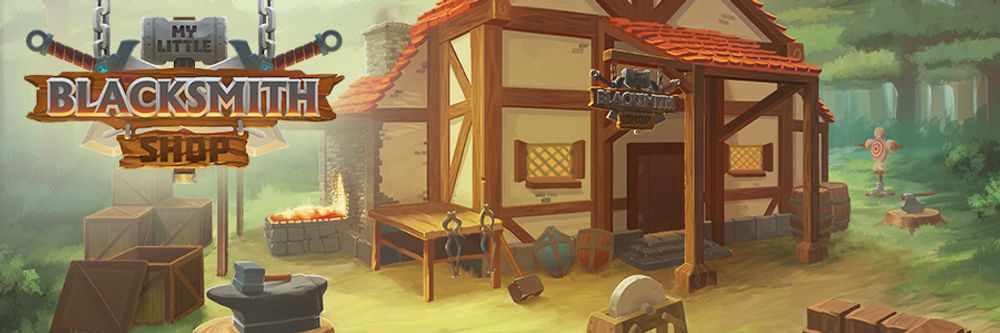 My Little Blacksmith Shop poster