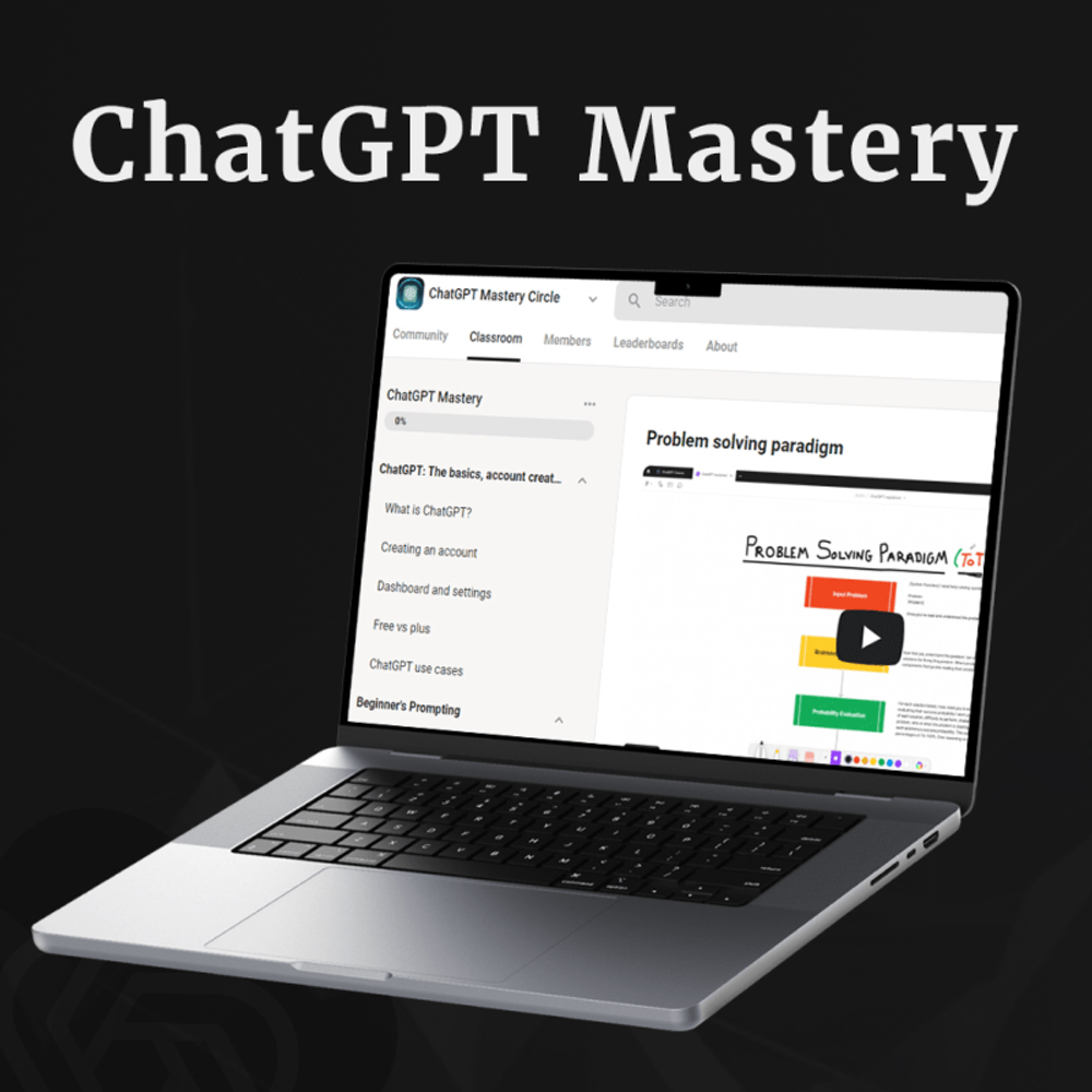 Drake Surach - ChatGTP Mastery Course poster