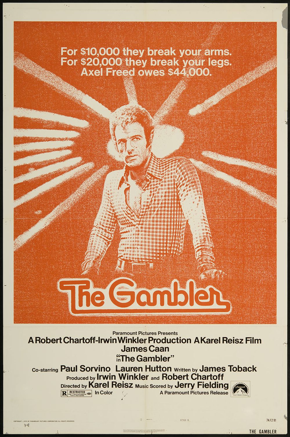 The Gambler poster