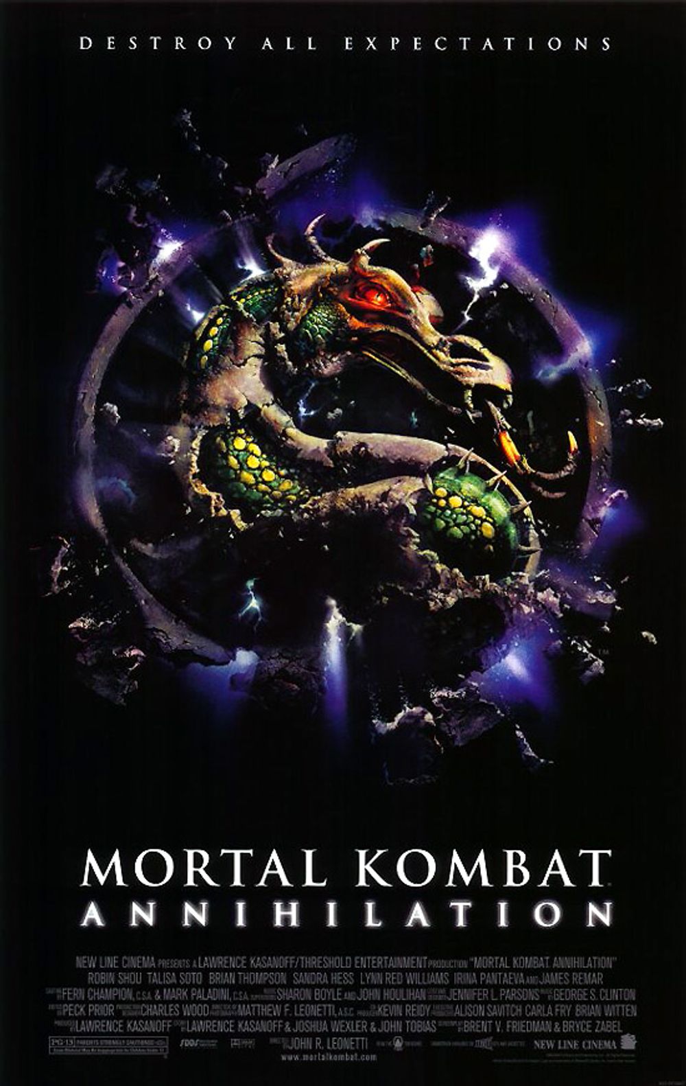 Mortal Kombat Annihilation poster