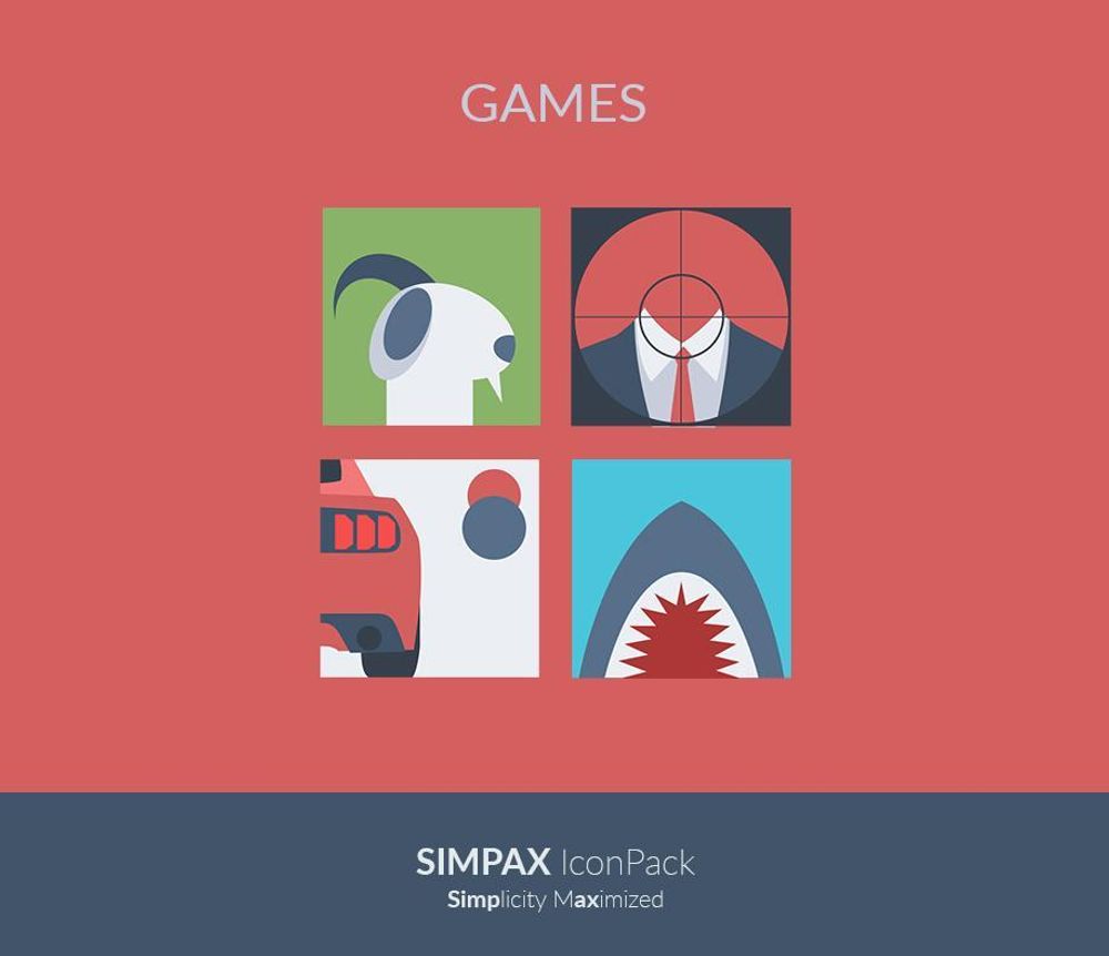 SIMPAX ICON PACK poster