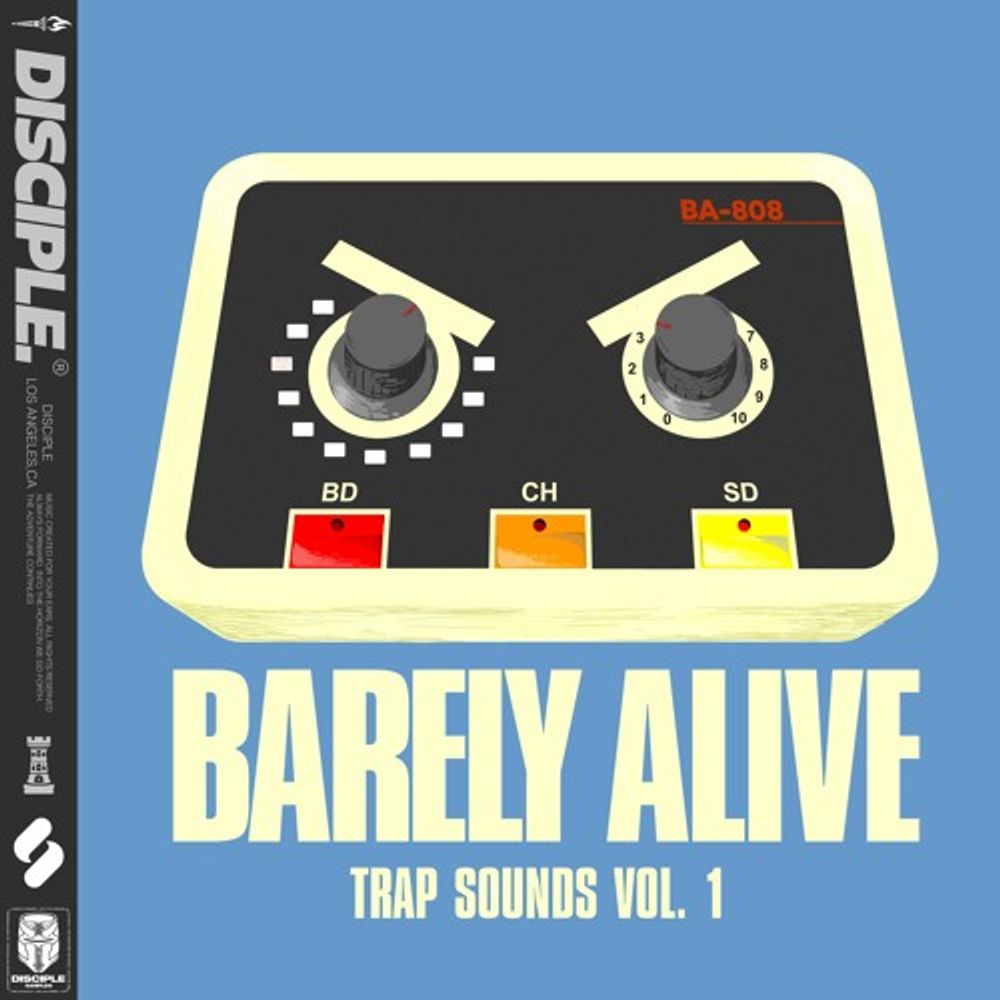Disciple Samples Barely Alive Trap Sounds Vol 1 poster