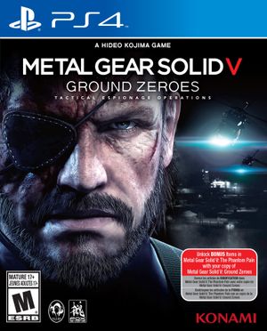 Metal Gear Solid V - Ground Zeroes (PS4) poster