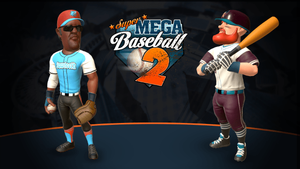 Super Mega Baseball 2 poster