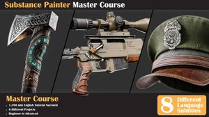 ArtStation - Substance Painter Master Course by Milad Kambari poster