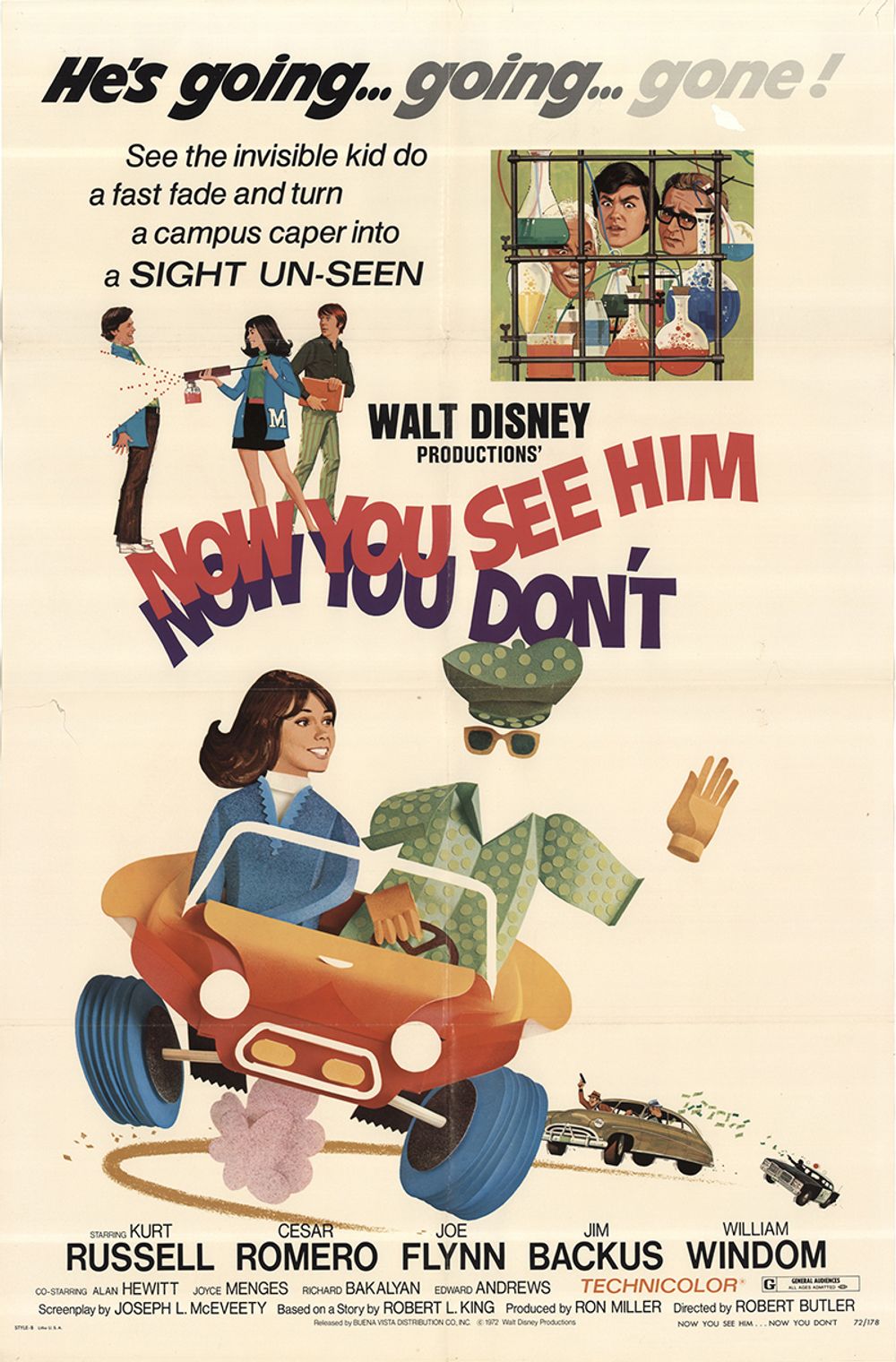 Now You See Him Now You Dont poster