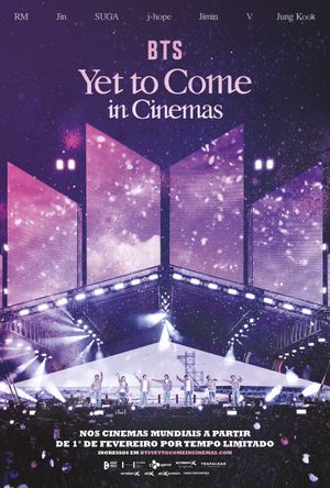 BTS Yet to Come in Cinemas poster