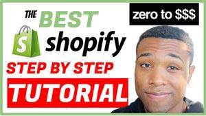 COMPLETE Shopify Tutorial For Beginners poster
