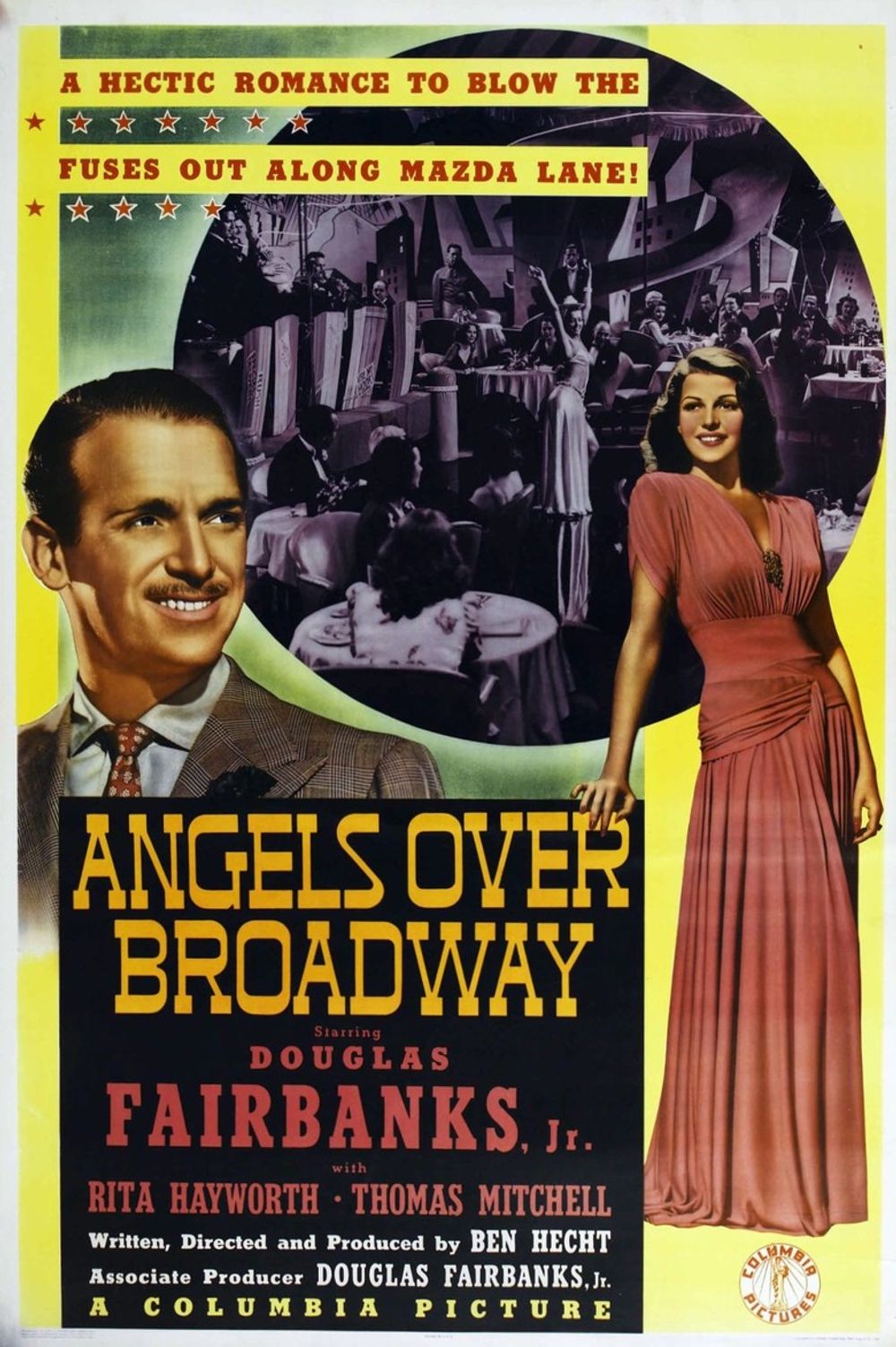 Angels Over Broadway poster