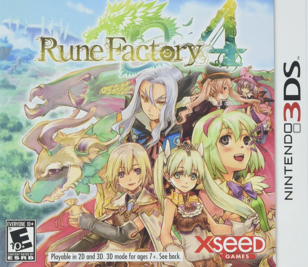 Rune Factory 4 & poster