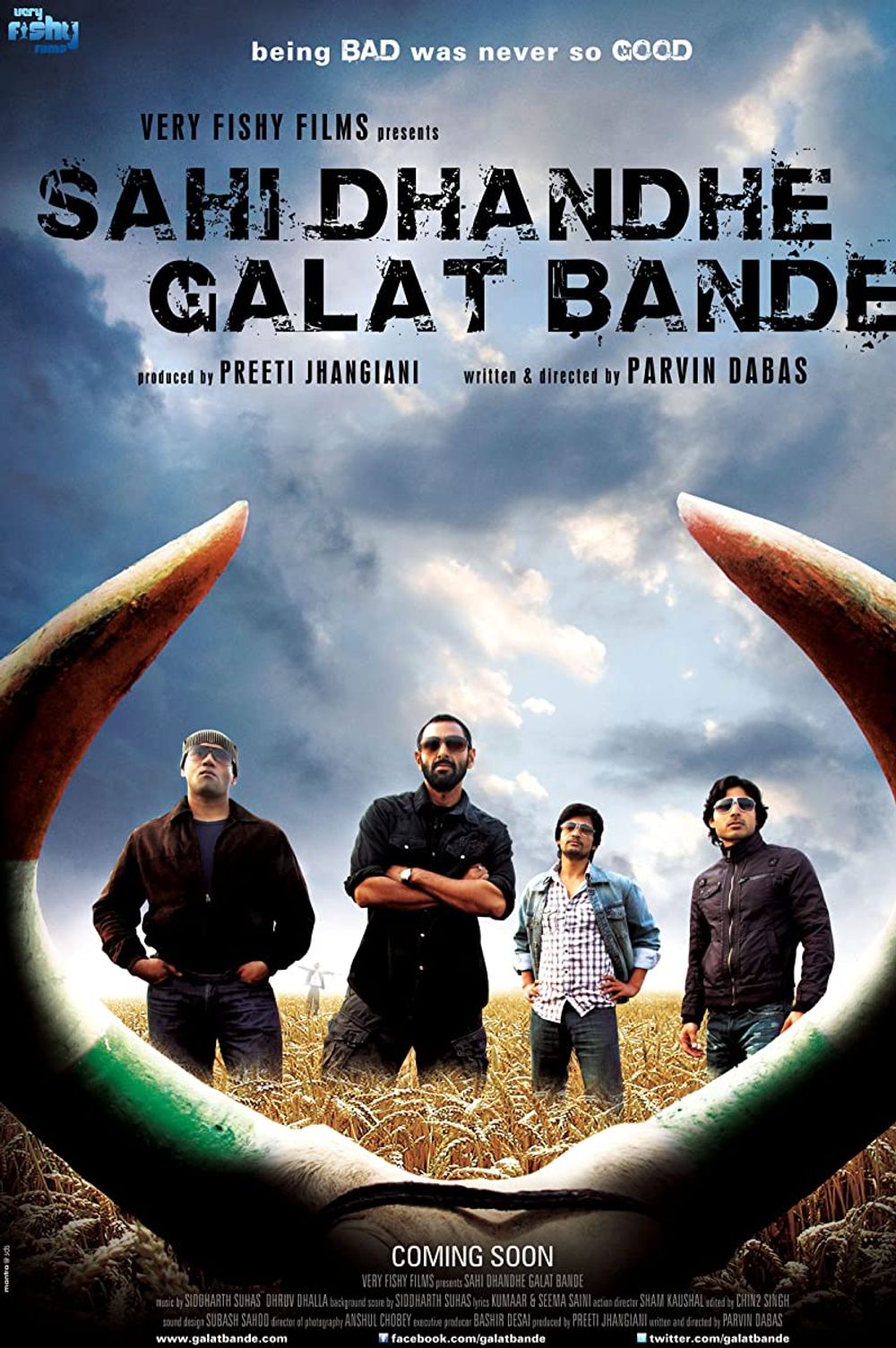 Sahi Dhandhe Galat Bande poster