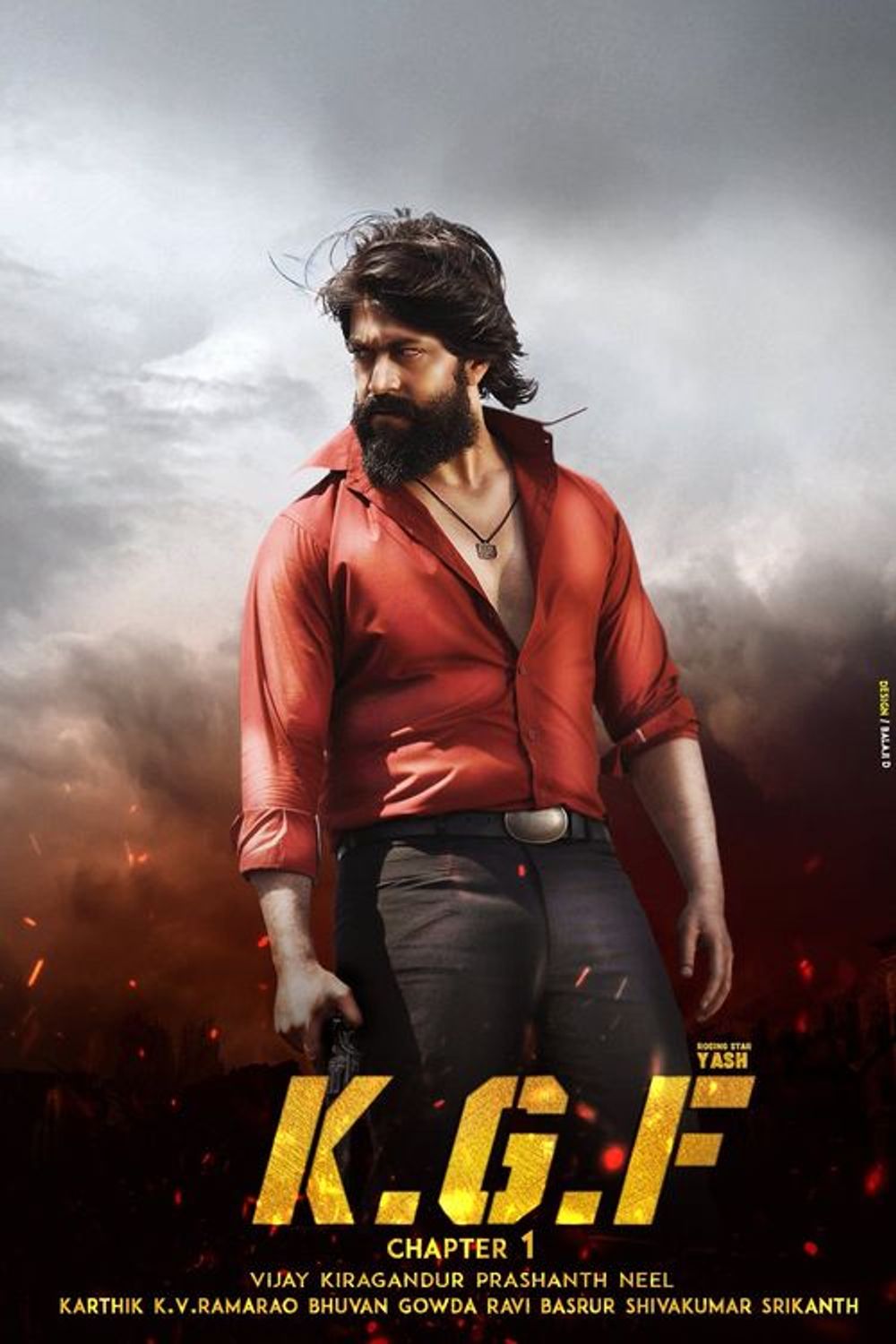 K.G.F Chapter 1 poster